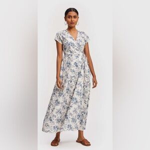 NWT Reistor Maxi Wrap Dress, Size 3XL
